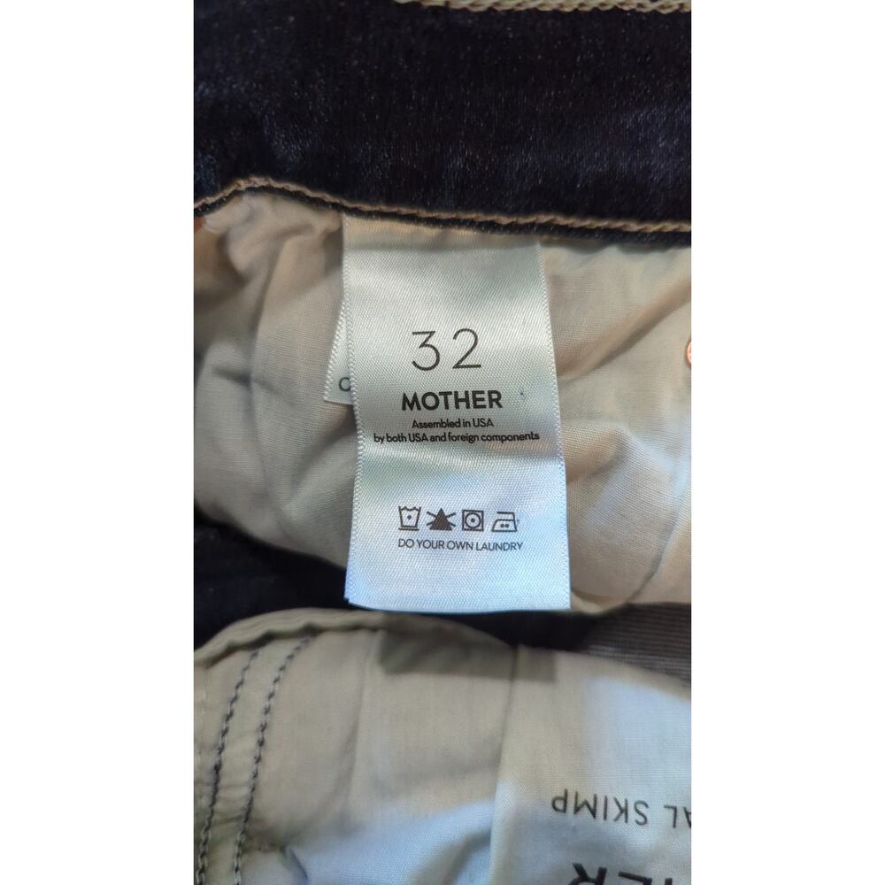 MOTHER The Rascal Skimp Jeans You're A Riot - Picture 3 of 8